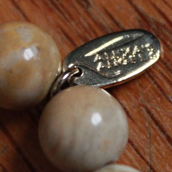 Alexa's Angels Stone & Plastic Beaded Stretch Bracelet - Picture 5 of 6